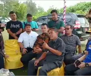 Tim Persiapan Pembentukan KEK Barat Selatan Tinjau Pelabuhan Teluk Surin