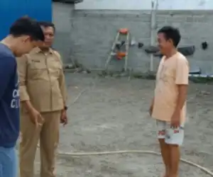 Tim Dinkes Nagan Raya Tinjau Proses Pengolahan Air Minum Kemasan