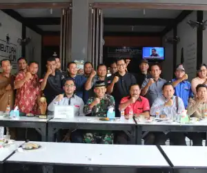 Dandim 0116 Ngopi Pagi Bareng Wartawan