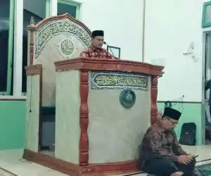 Kafilah Teupah Barat di Lepas Ikut MTQ Tingkat Kabupaten Simeulue