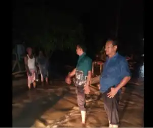 Banjir Makin Deras dan Listrik Padam di Aceh Utara