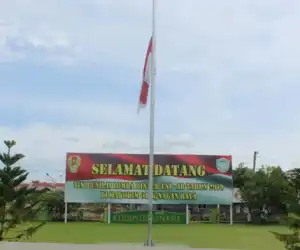 Peringatan G30S/PKI, Kodim Nagan Raya Naikan Bendera Setengah Tiang