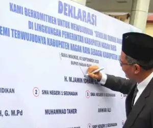 Nagan Raya Deklarasikan Sekolah Ramah Anak