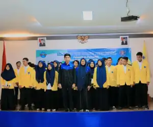 M Yusuf-Friska Marina Jabat Ketua dan Wakil Ketua Himakom UTU