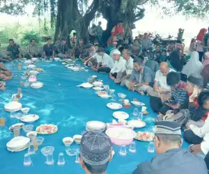 Pertahankan Juara Umum, Khafilah MTQ Teupah Barat adakan Syukuran