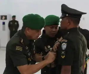 Personil Kodim Nagan Raya Lulusan Terbaik Diktukbasus Ta 2018 Kodam IM