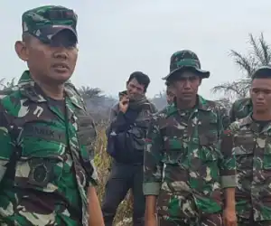Dandim Nagan Raya Imbau Warga Tak Buka Lahan Dengan Membakar