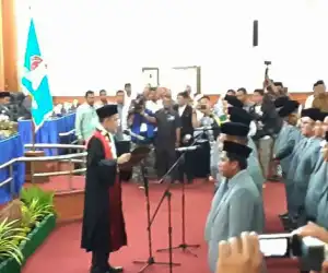 25 Anggota DPRK Nagan Raya Periode 2019-2024 Resmi Dilantik