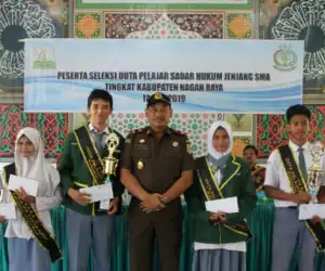 Duta Pelajar Sadar Hukum Nagan Raya Terpilih, Berikut Nama Namanya