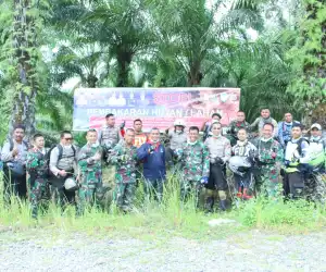 Tunggangi Trail dan Masuk Perkampungan, Ini Yang Dilakukan Danrem dan Forkopimda Nagan Raya