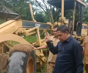 Dinas PUPR Nagan Raya Kekurangan Alat Berat