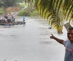 Jembatan Krueng Teukuh Abdya Tak Kunjung di Bangun