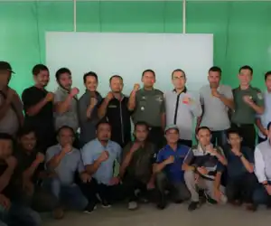 Dandim 0116 Nagan Raya Gelar "Coffee Morning" Dengan Wartawan