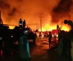 30 Orang Meninggal Dalam Kebakaran Pabrik Korek Api di Langkat