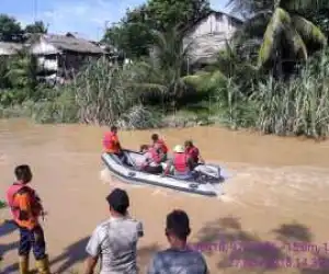 Seorang Bocah Hilang Terseret Air Sungai