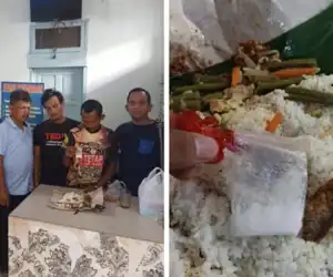 Petugas Lapas Langsa Gagalkan Upaya Penyelundupan Sabu dalam Nasi Bungkus