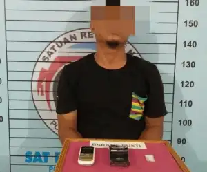 Pria Aceh Utara Diamankan Bersama Dengan Sabu Seberat 0,74 Gram