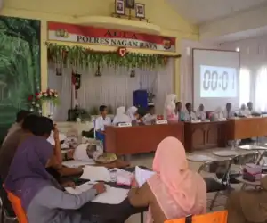 Polres Nagan Raya Adakan Acara Pemilihan Duta Pelajar Kantibmas