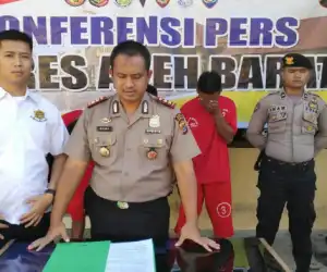 Tiga Pencuri Mesin Kilang Padi di Suak Raya Dibekuk Polisi
