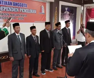 Lima Komisioner KIP Nagan Raya Dilantik, Ini Nama-Namanya