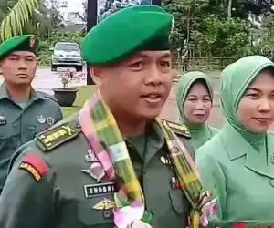 Lomba Binter Tingkat Nasional, Kadim Nagan Raya Dinilai Tim Mabes TNI AD