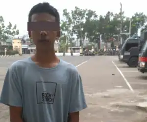 Panjat Dinding Hingga Jebol Plafon, Aksi Remaja Ini Berakhir di Kantor Polisi