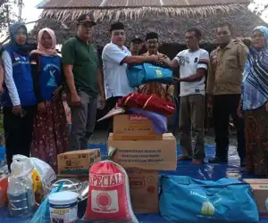 Korban Kebakaran di Nagan Raya Terima Bantuan Masa Panik