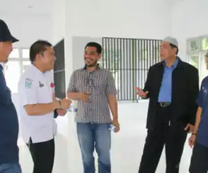 Pansus DPRA Temukan Atap Masjid Agung Kota Subulussalam Bocor