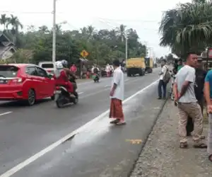 Sepuluh Sepmor dan Satu Mobil Mengalami Kecelakaan di Nagan Raya