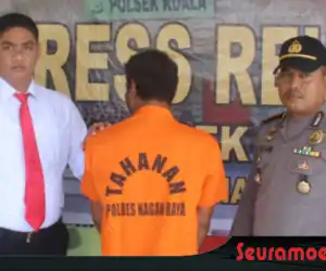 Diduga Terlibat Pencurian Ternak, Warga Langkak di Amankan Polisi