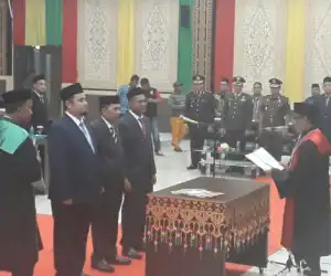 Bupati, Wabup dan Sekda Tak Hadiri Pelantikan Pimpinan DPRK Agara, Ada Apa?