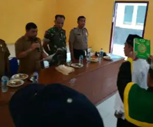 Faisal Dilantik Sebagai Pj Keuchik Gampong Rambong Abdya