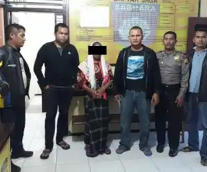 Usai Bakar Rumah Istri Muda, Wanita Ini Di Tangkap Polisi