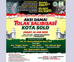 Tolak Sombolisasi Salib, Umat Islan Akan Geruduk Balai Kota