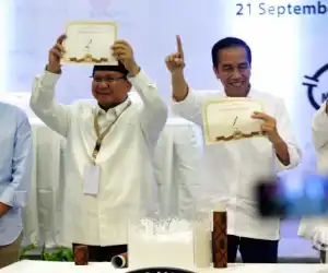 Jokowi-Ma'ruf Amin, Kalah Atas Prabowo-Sandi Dalam Poling Mata Najwa