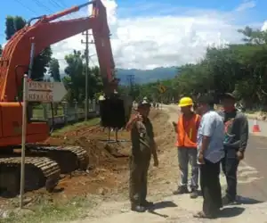PUPR Abdya Pastikan Pembangunan Jalan Dua Jalur Tahap I Selesai di Tahun 2019