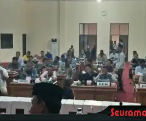 Rapat Pleno Terbuka Rekpitulasi Suara Pemilu 2019 Kabupaten Nagan Raya
