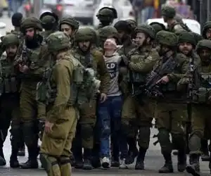 Tahun 2018, Ratusan Anak Palestina di Tahan Zionis Yahudi