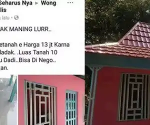 Rumah Ini Dijual Dengan Harga 13 Juta, Tapi Lokasinya Disini