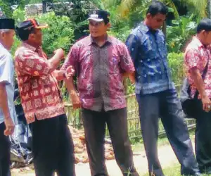 Camat Teupah Barat Lakukan Monitoring Dan Supervisi Pelaksanaan Kegiatan ADD
