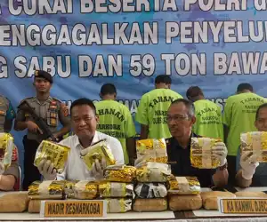 Penyeludupan Sabu Seharga 37 Milyar di Gagalkan, Begini Ceritanya