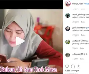 Sedang Galau Jadi Alasan Marya Ciptakan dan Syairkan Pantun Aceh