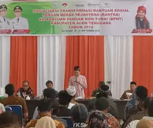 Pemkab Agara Mulai Sosialisasikan BPNT Melalui Camat dan Kepala Desa