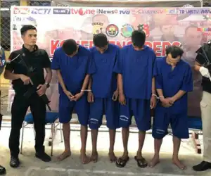 Empat Penyalahguna Narkoba Ditangkap, 50,28 Gram Sabu Diamankan