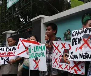 Tuna Netra Tuntut Ma’ruf Amin Minta Maaf