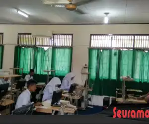 Terjamin Suplai Listrik, UNBK di SMPN I Meulaboh Berjalan Lancar