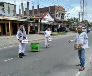 Bantu Korban Gempa NTB, LPI Nagan Galang Dana