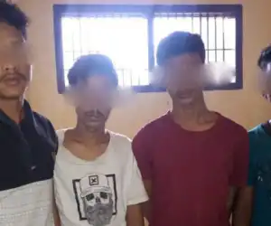 Diduga Berpesta Sabu, Empat Pria di Tangkap