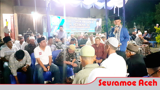 H. Herman SE Gelar Reses II Di Rumah Pribadi