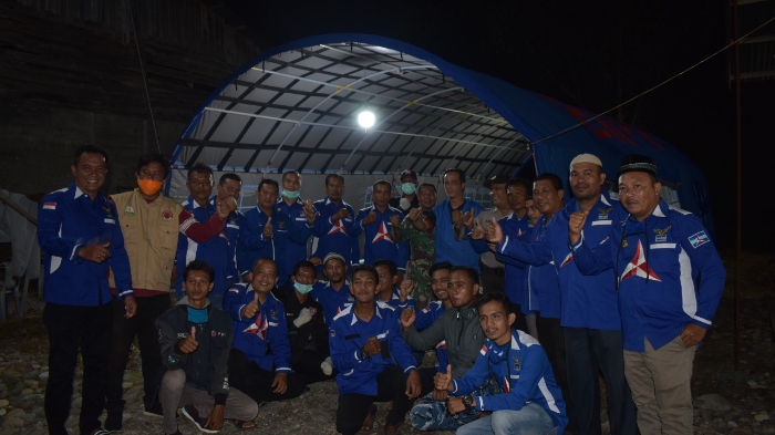 DPC Demokrat Abdya Salurkan Bantuan Untuk Relawan Gugus Tugas Pencegahan Covid-19